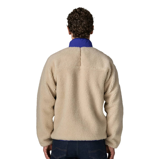Patagonia Classic Retro-X® Fleece Jacket Dark Natural/Cobalt  - 23057-DNLC