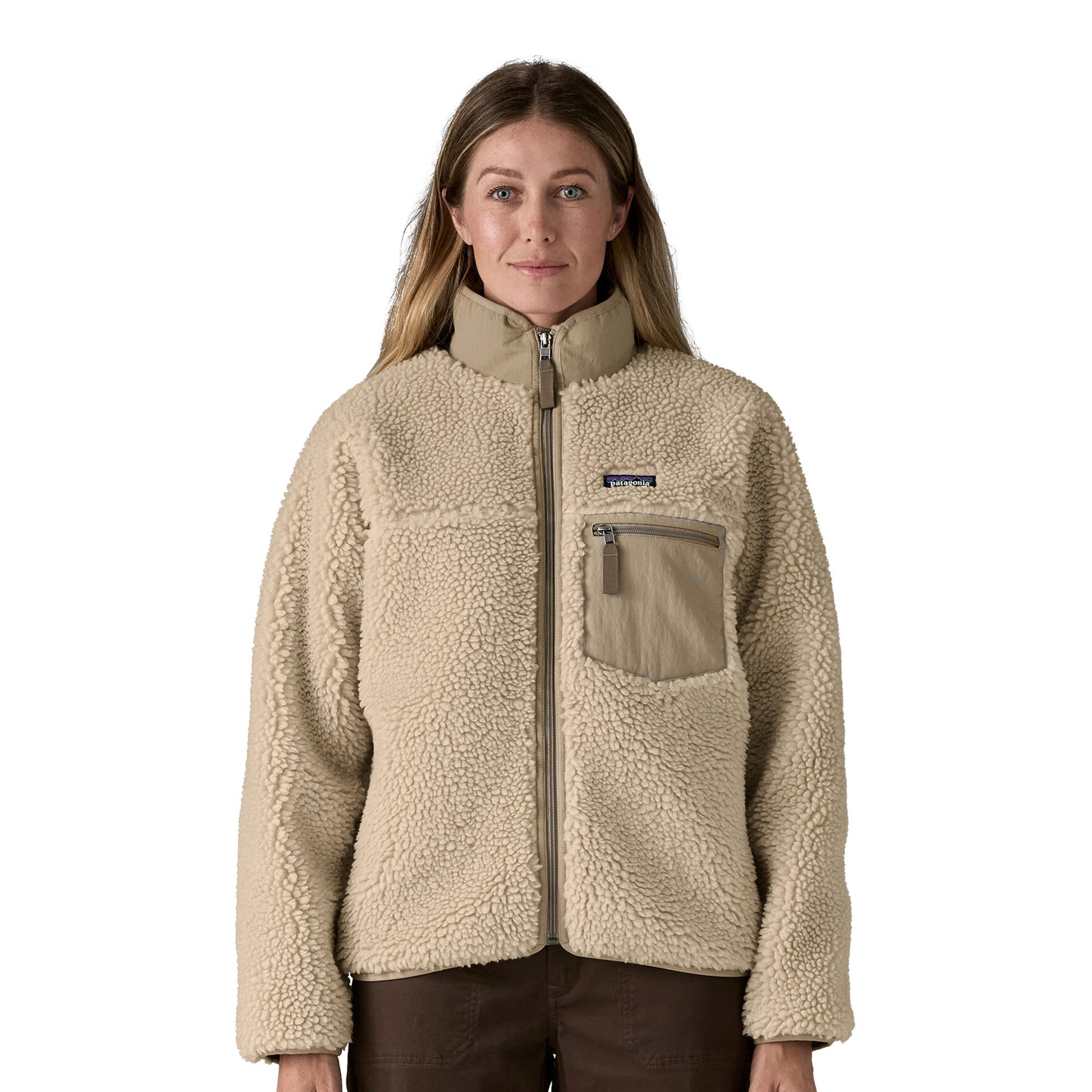 Patagonia W Classic Retro-X Jacket Natural  - 23075-NAT