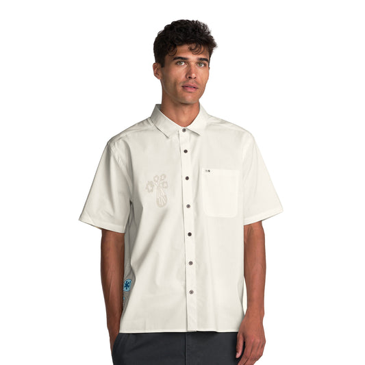 RVCA Alohana SS Shirt Natural  - 23A042601-NAT