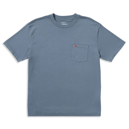 RVCA Lauryn Alvarez Eye Swirl Pocket T-Shirt Vintage Navy  - 23A351557-VNY