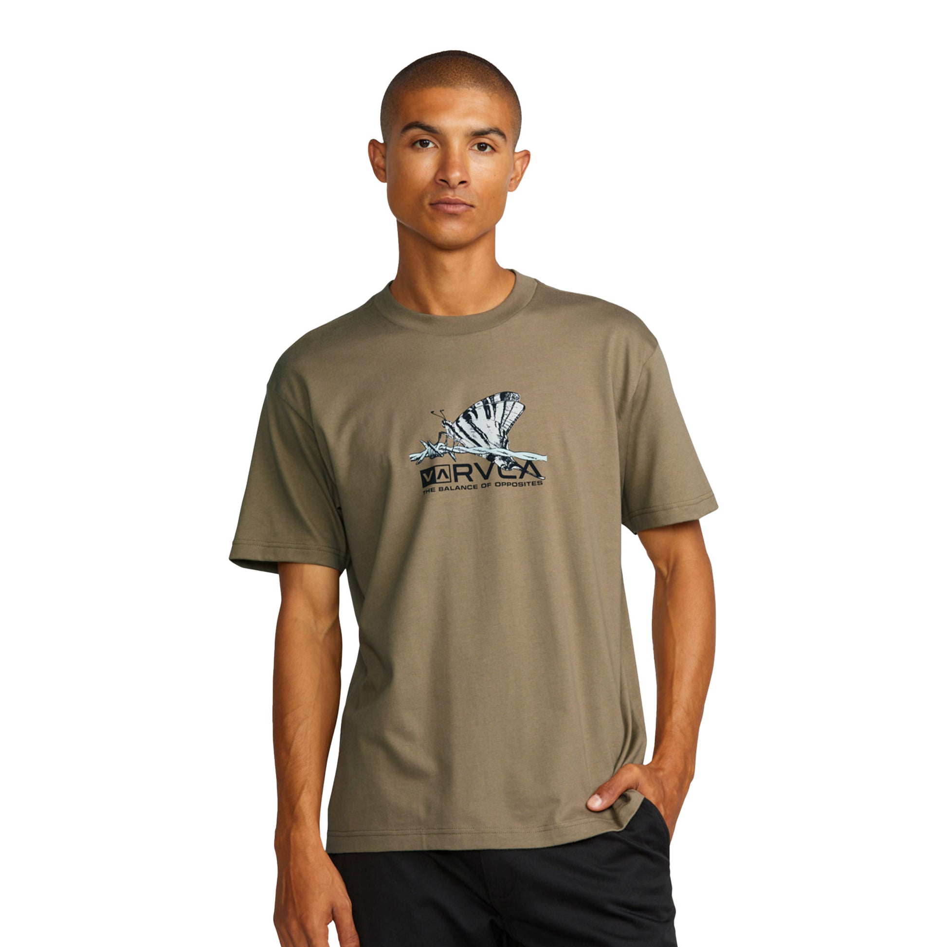 RVCA Natural Science T-Shirt Coyote  - 23A351558-CYT