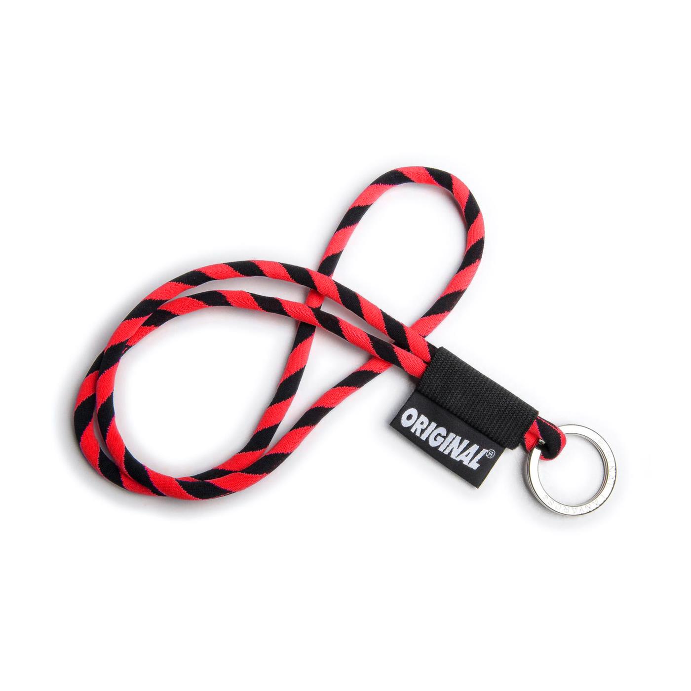 Original Lanyards Classic Tube Long Black/Red  - 24411-354