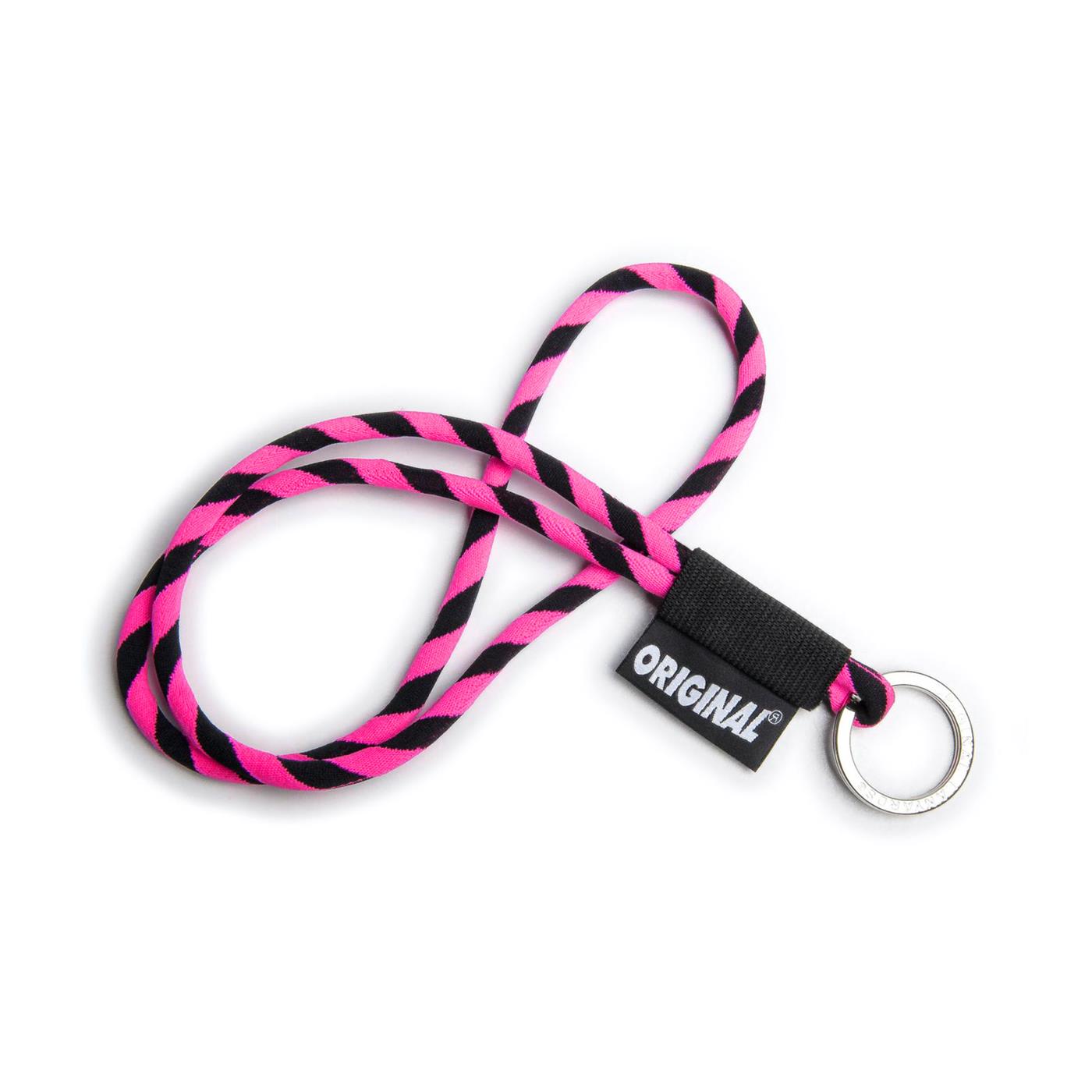 Original Lanyards Classic Tube Long Black/Pink  - 24411-355