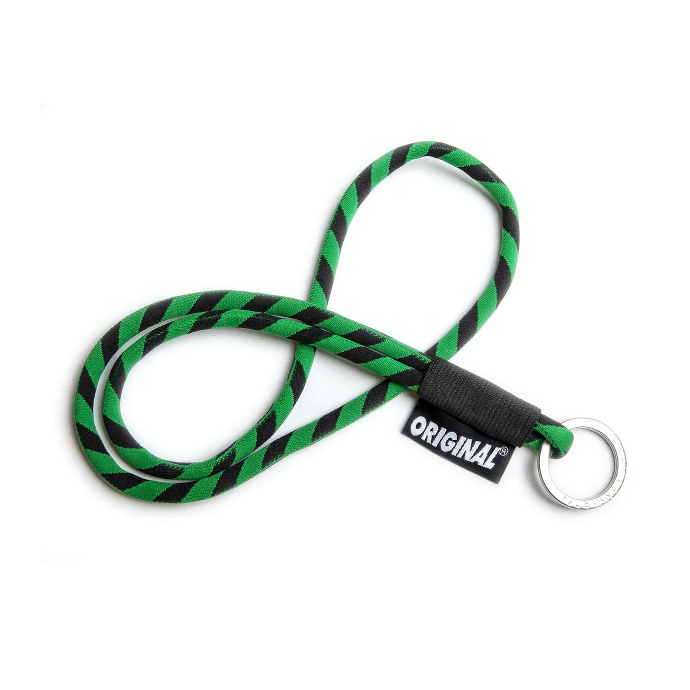 Original Lanyards Classic Tube Long Black/Green  - 24411-358