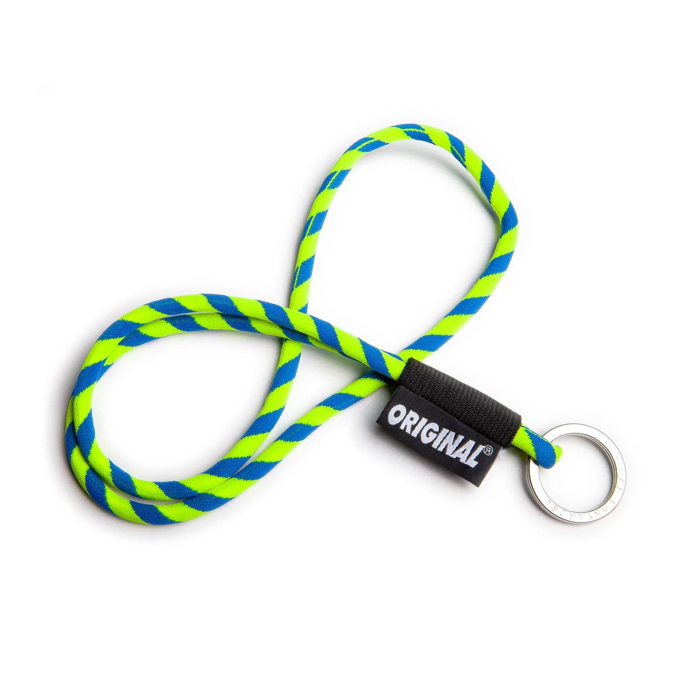 Original Lanyards Classic Tube Long Hexachrome Yellow/Royal  - 24411-362