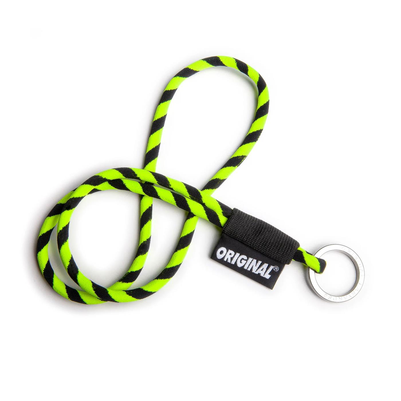 Original Lanyards Classic Tube Long Hexachrome Yellow/Black  - 24411-363