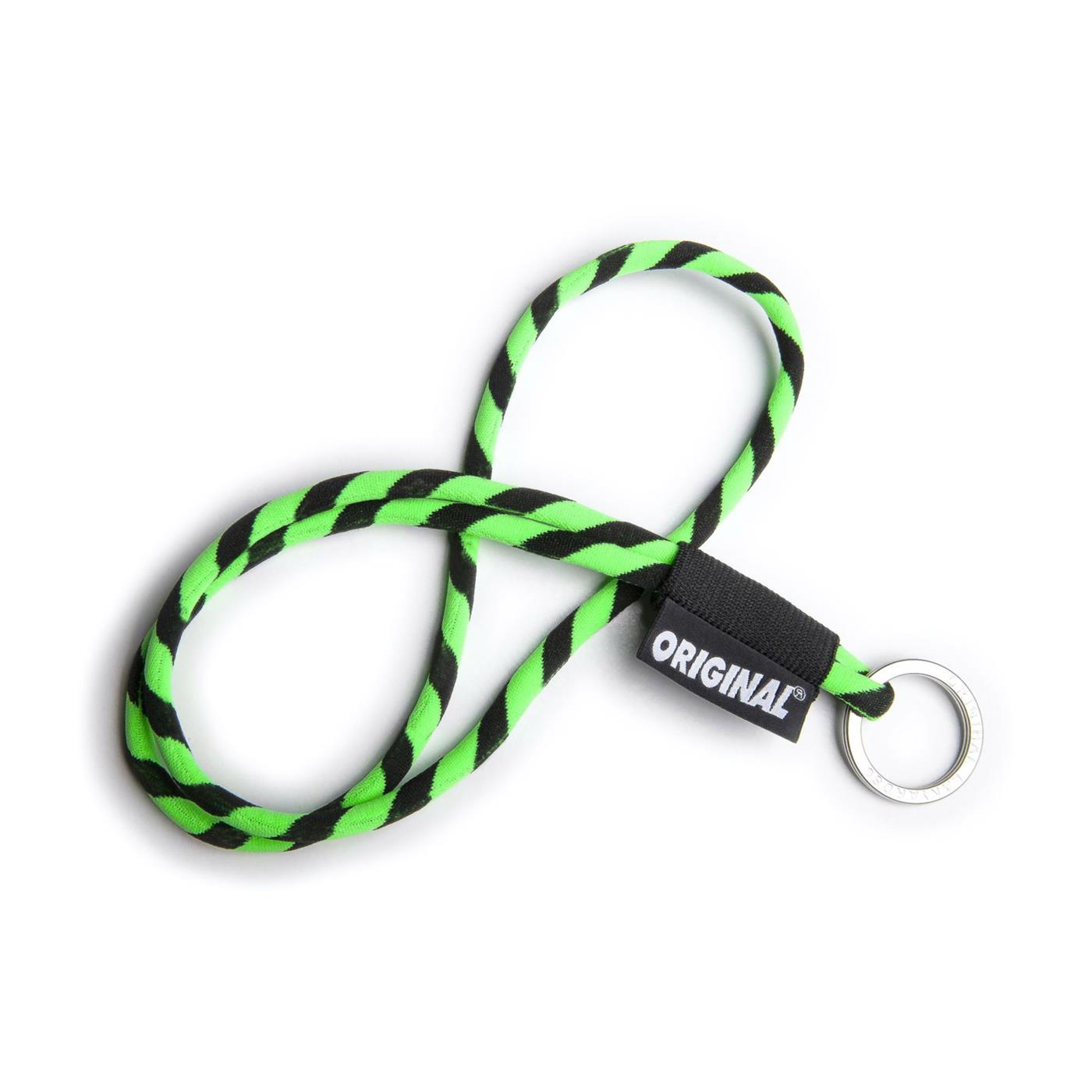 Original Lanyards Classic Tube Long Hexachrome Green/Black  - 24411-369