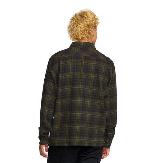Billabong Offshore Flannel LS Shirt Black  - 24A053500-BLK