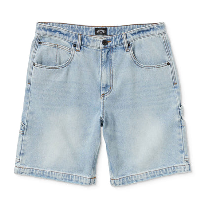 Billabong Bad Dog Denim Short Bleached Aqua  - 24A201501-BLA