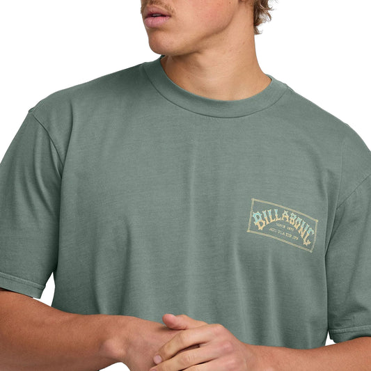 Billabong Original Arch Premium T-Shirt Dark Slate  - 24A521515-DKA