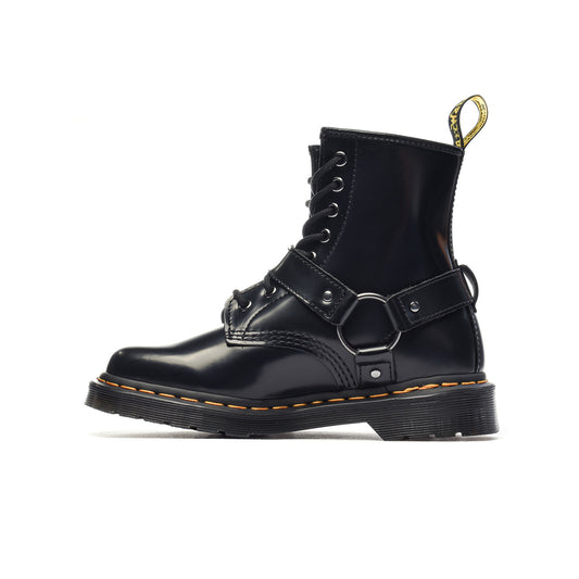 Dr. Martens 1460 Harness Black Polished Smooth  - 25163001