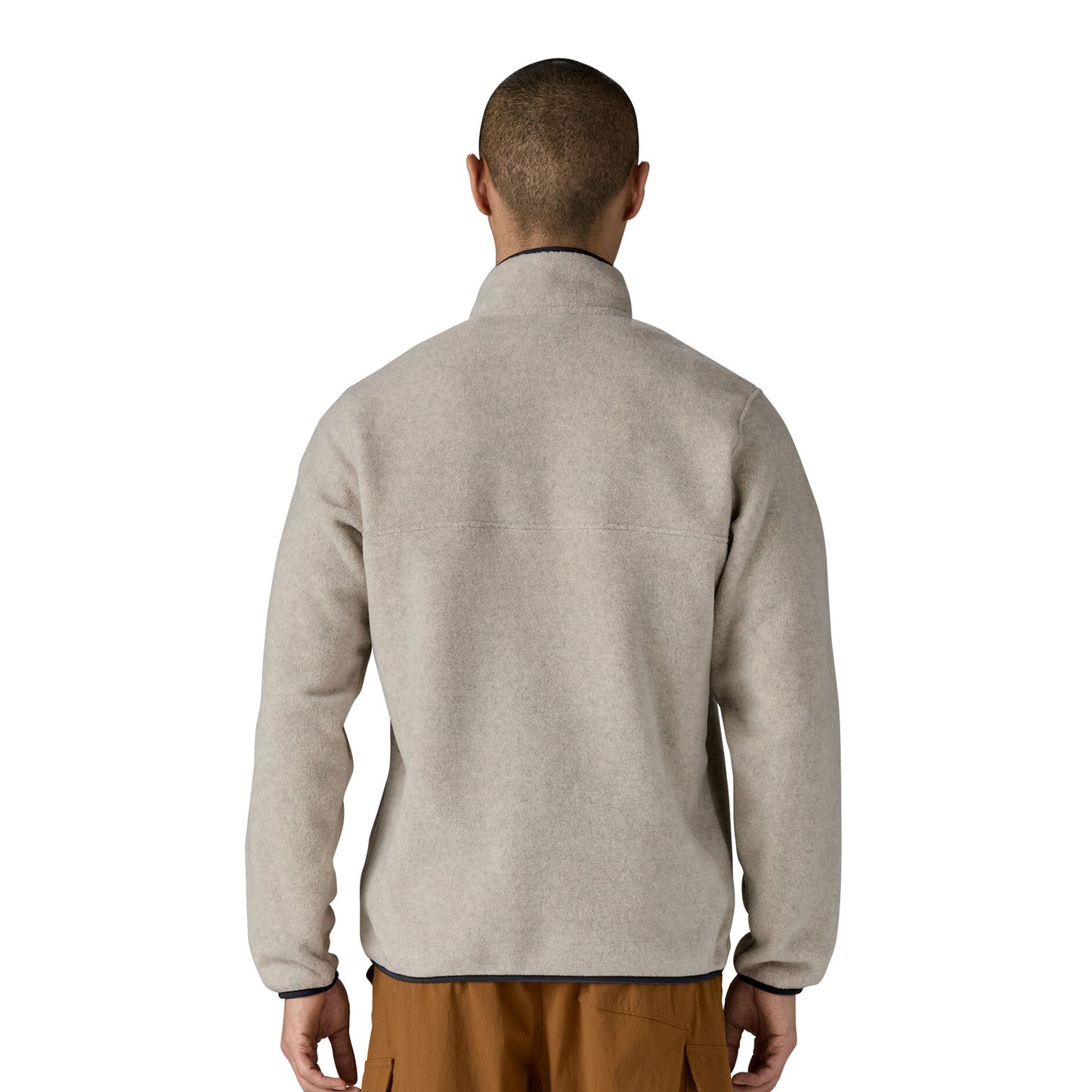 Patagonia LW Synch Snap-T P/O Oatmeal Heather/Smolder Blue  - 25551-OTSM