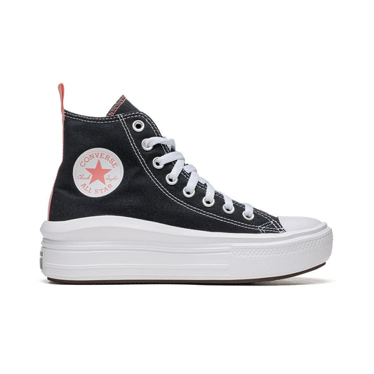 Converse Chuck Taylor All Star Move Hi Black/Pink Salt/White  - 271716C