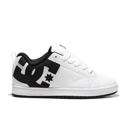DC Shoes Court Graffik White/Black/Black  - 300529-WLK