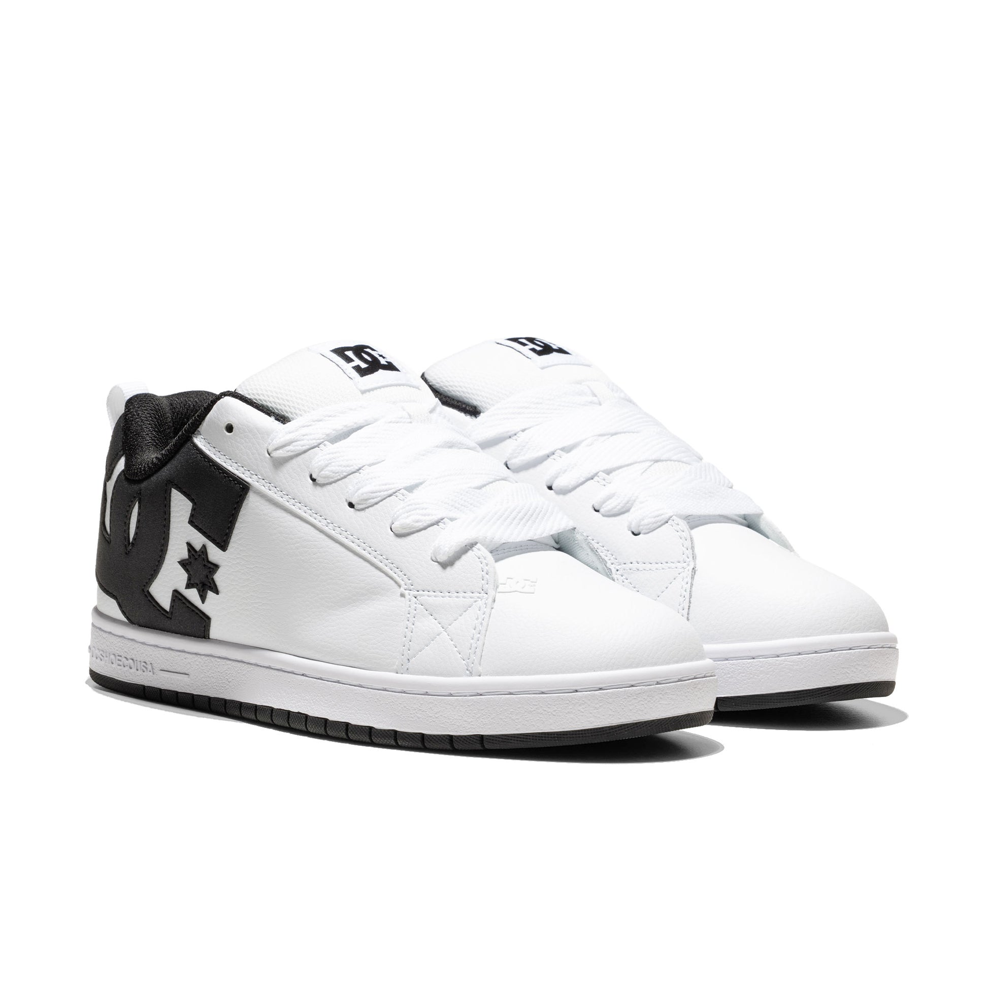 DC Shoes Court Graffik White/Black/Black  - 300529-WLK
