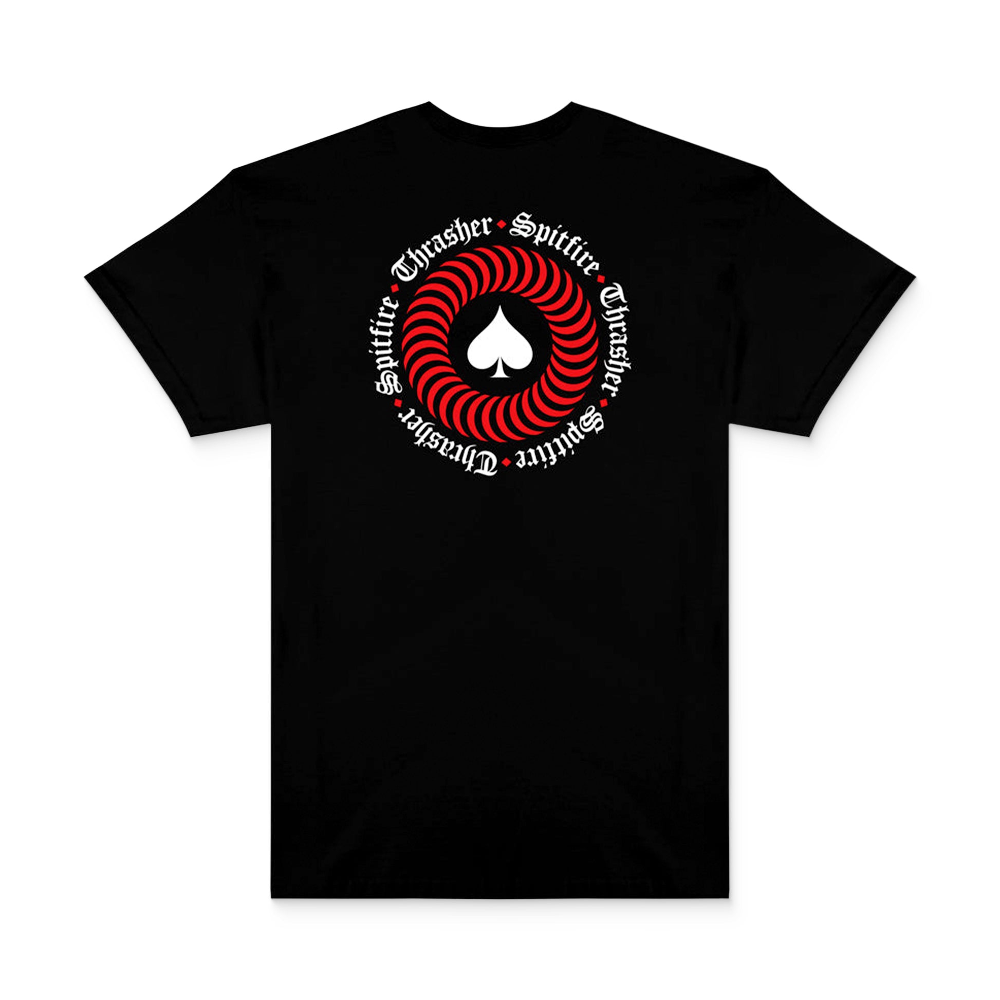 Thrasher x Spitfire The End Oath Tee Black  - 311673-BLK