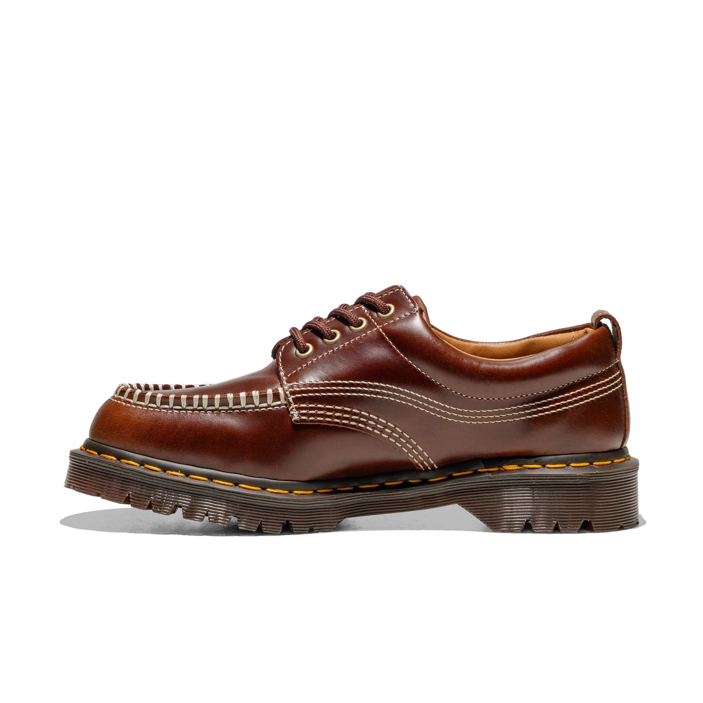 Dr. Martens Lowell Leather Moc Toe Butterscotch - Orleans  - 31817243