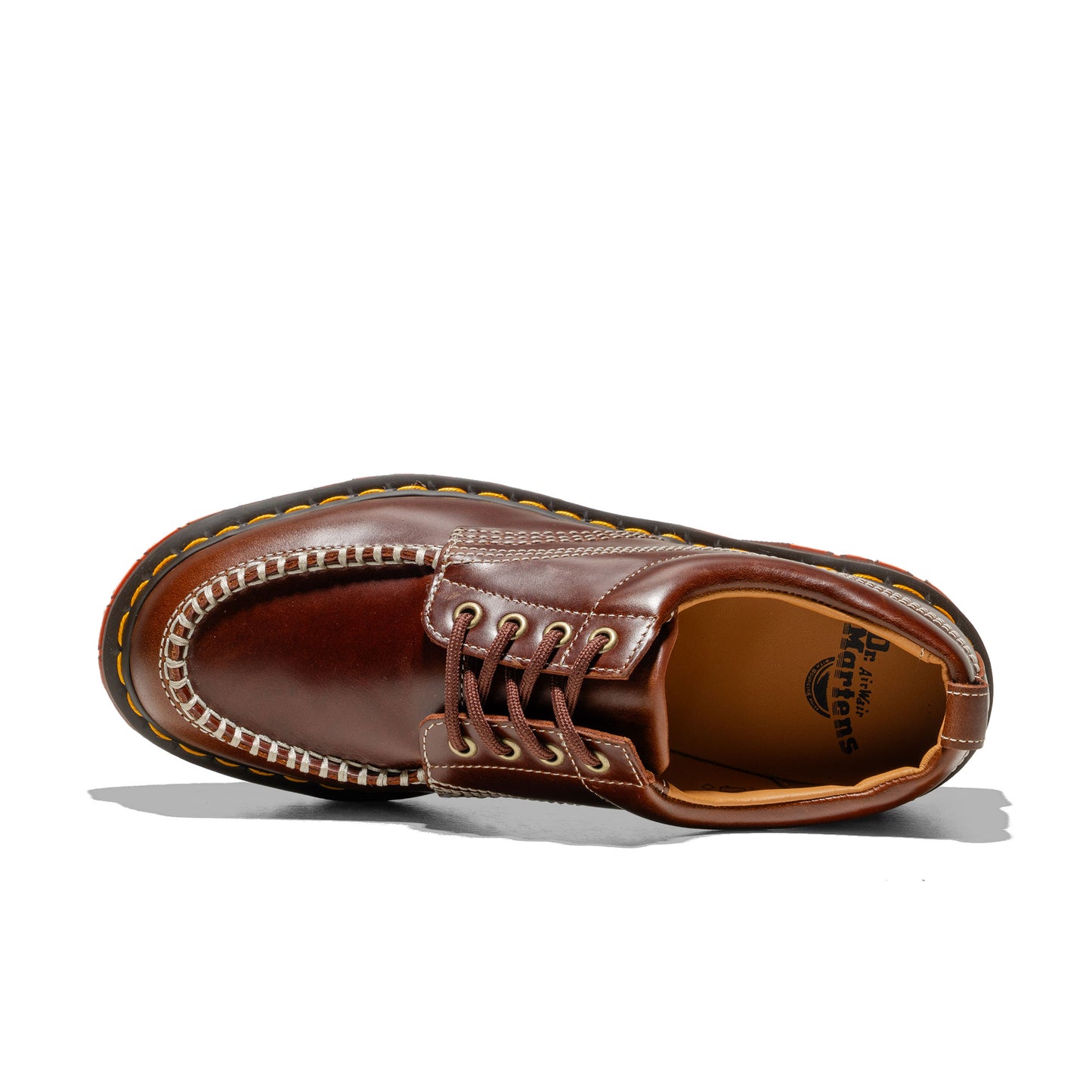 Dr. Martens Lowell Leather Moc Toe Butterscotch - Orleans  - 31817243