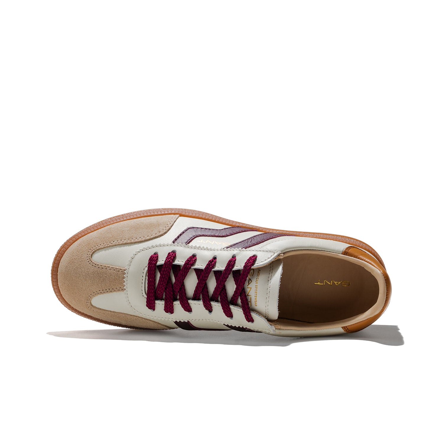 Gant Cuzima Off White/Plum Red  - 32531247-G176