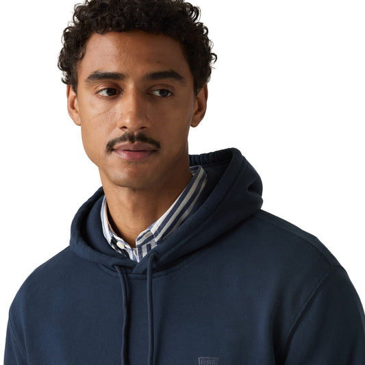 Levis New Original Housemark Hoodie Navy Blazer  - 34581-0062