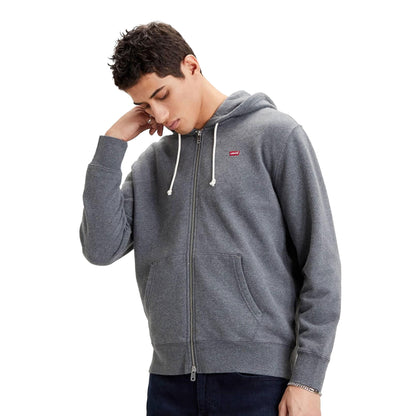 Levis The Original HM Zip-Up Hoodie Charcoal Heather