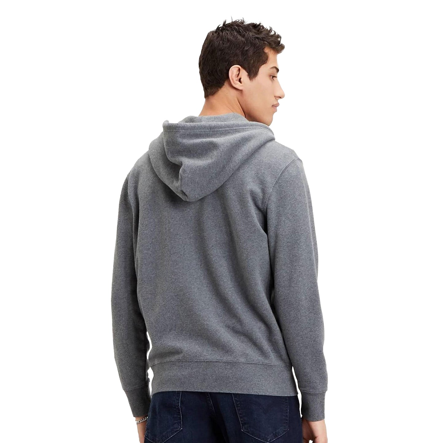 Levis The Original HM Zip-Up Hoodie Charcoal Heather