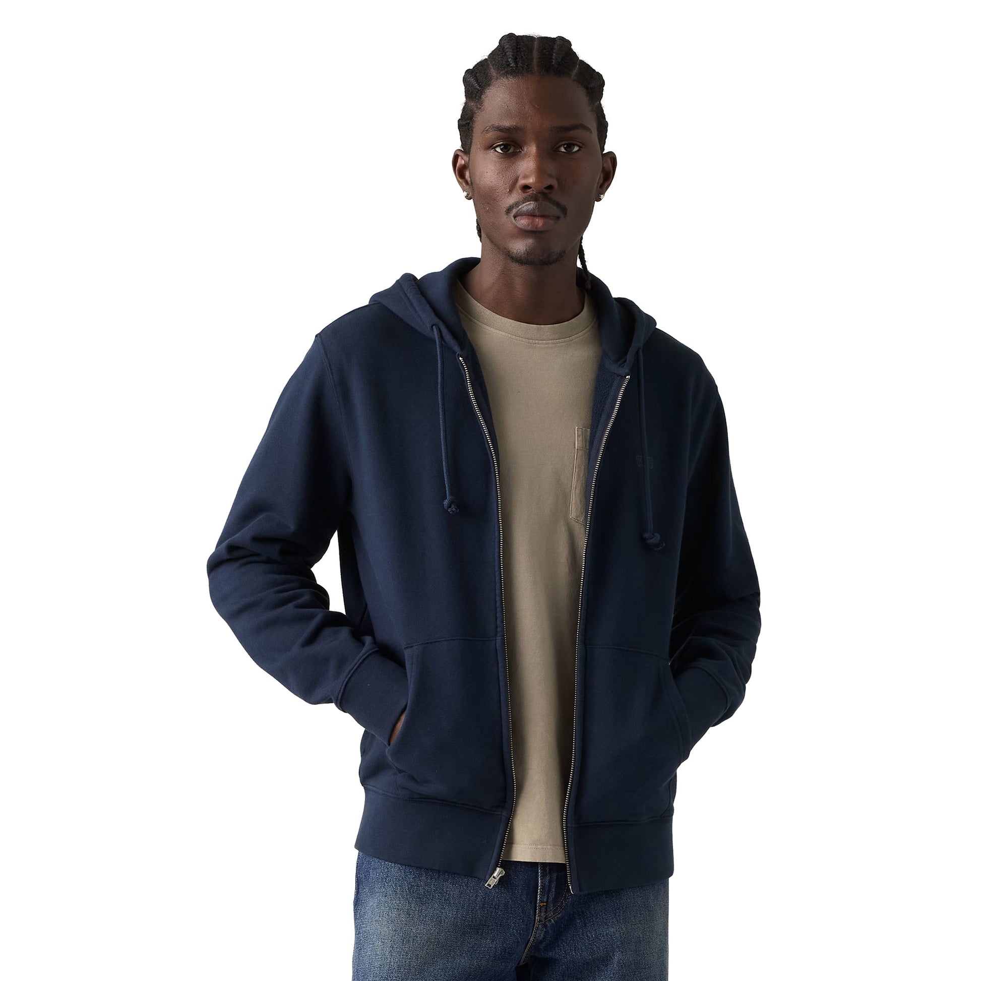Levis The Original HM Zip-Up Hoodie Navy Blazer  - 34584-0048