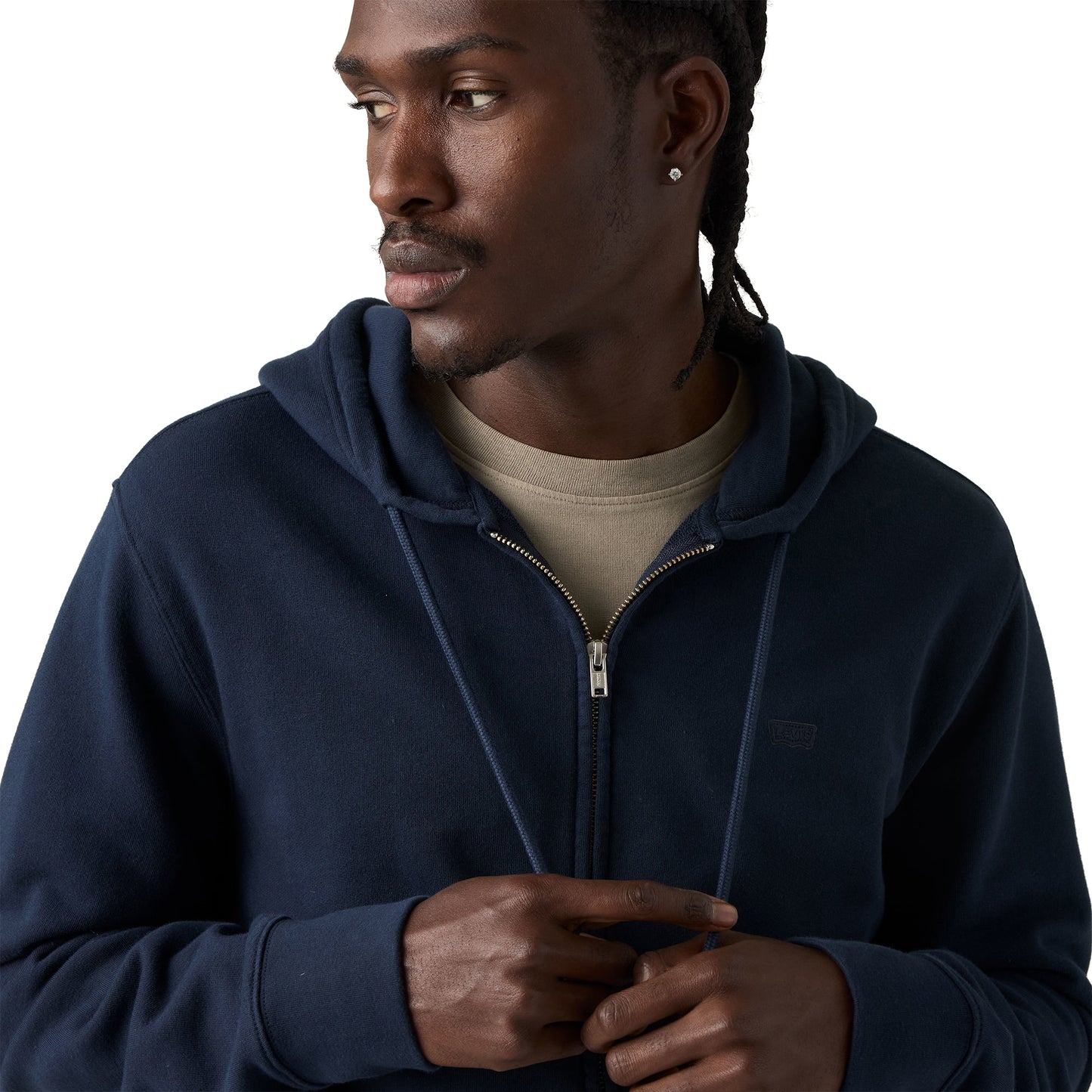 Levis The Original HM Zip-Up Hoodie Navy Blazer  - 34584-0048