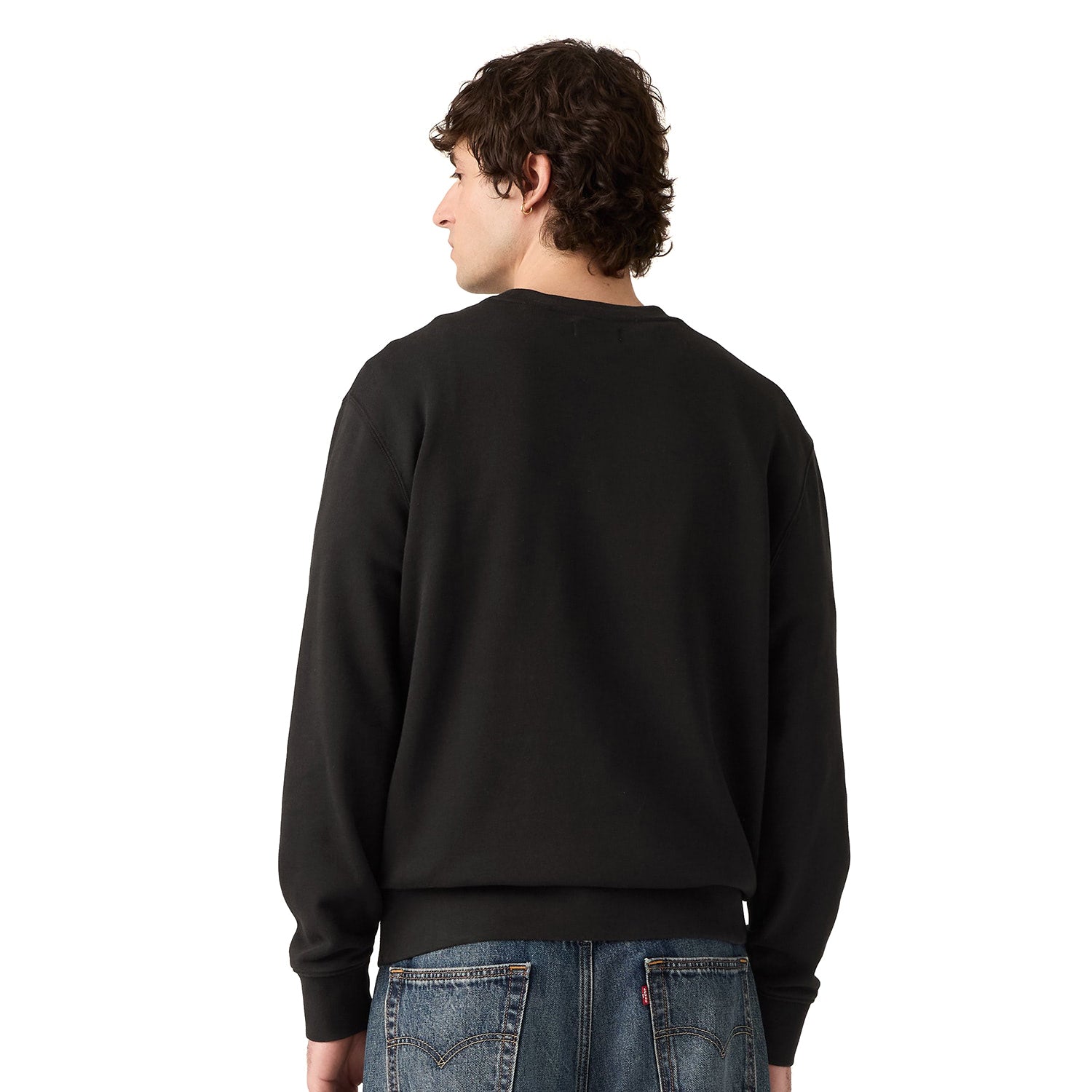 Levis The Original HM Crew Sweatshirt Mineral Black  - 35909-0080