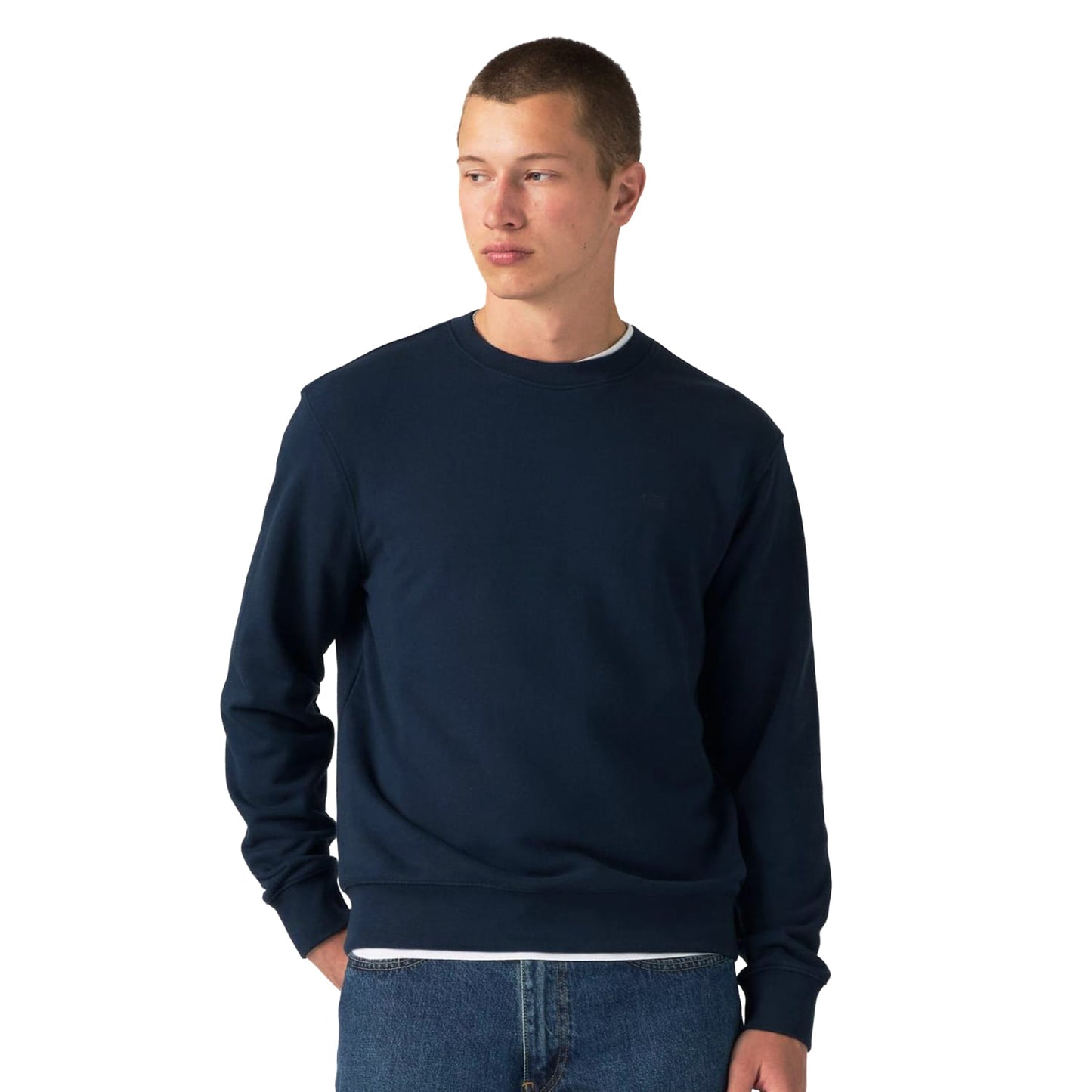 Levis The Original HM Crew Sweatshirt Navy Blazer  - 35909-0081