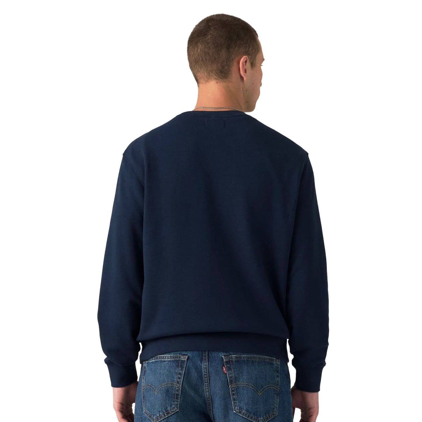 Levis The Original HM Crew Sweatshirt Navy Blazer  - 35909-0081