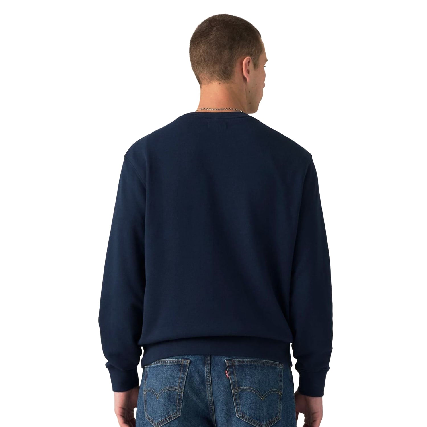 Levis The Original HM Crew Sweatshirt Navy Blazer  - 35909-0081