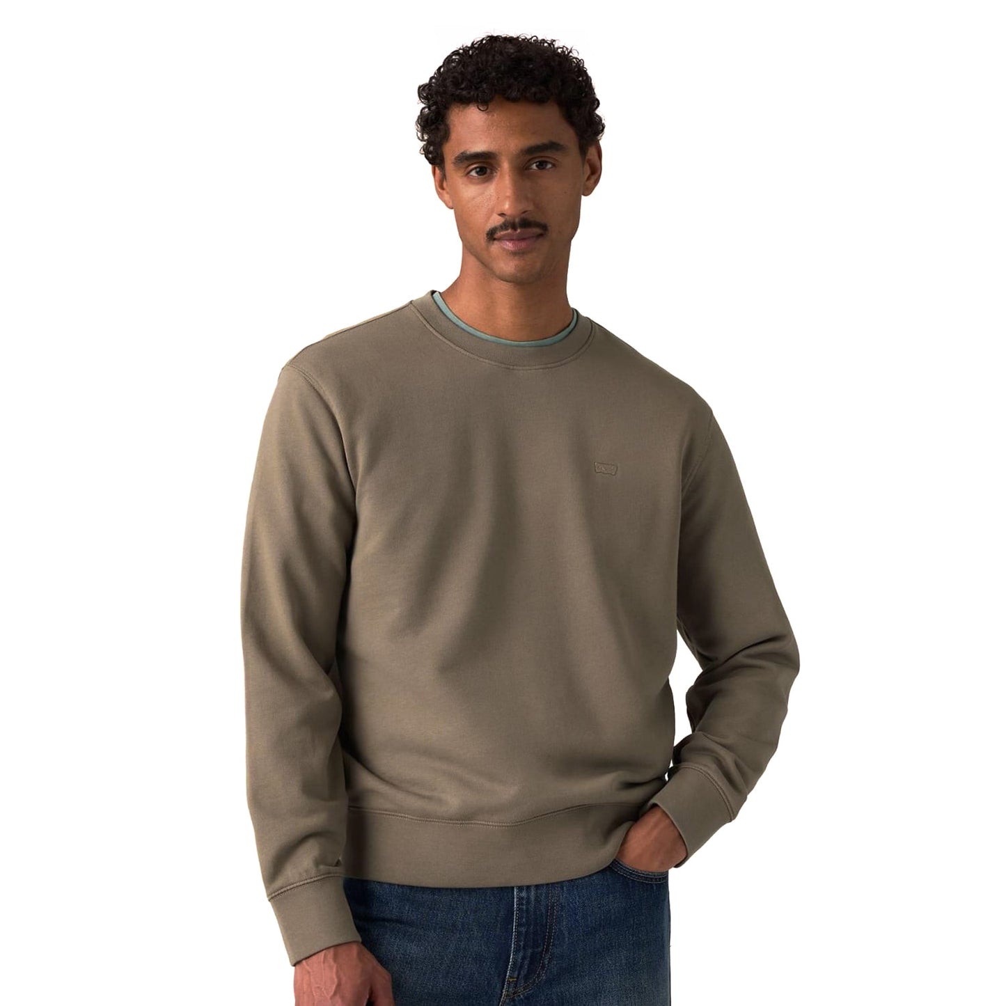 Levis The Original HM Crew Sweatshirt Brindle  - 35909-0090