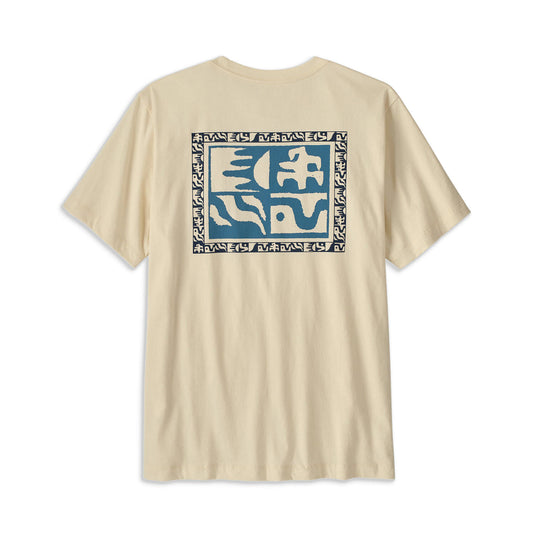 Patagonia Mother Rays T-Shirt Undyed Natural  - 37845-UDNL