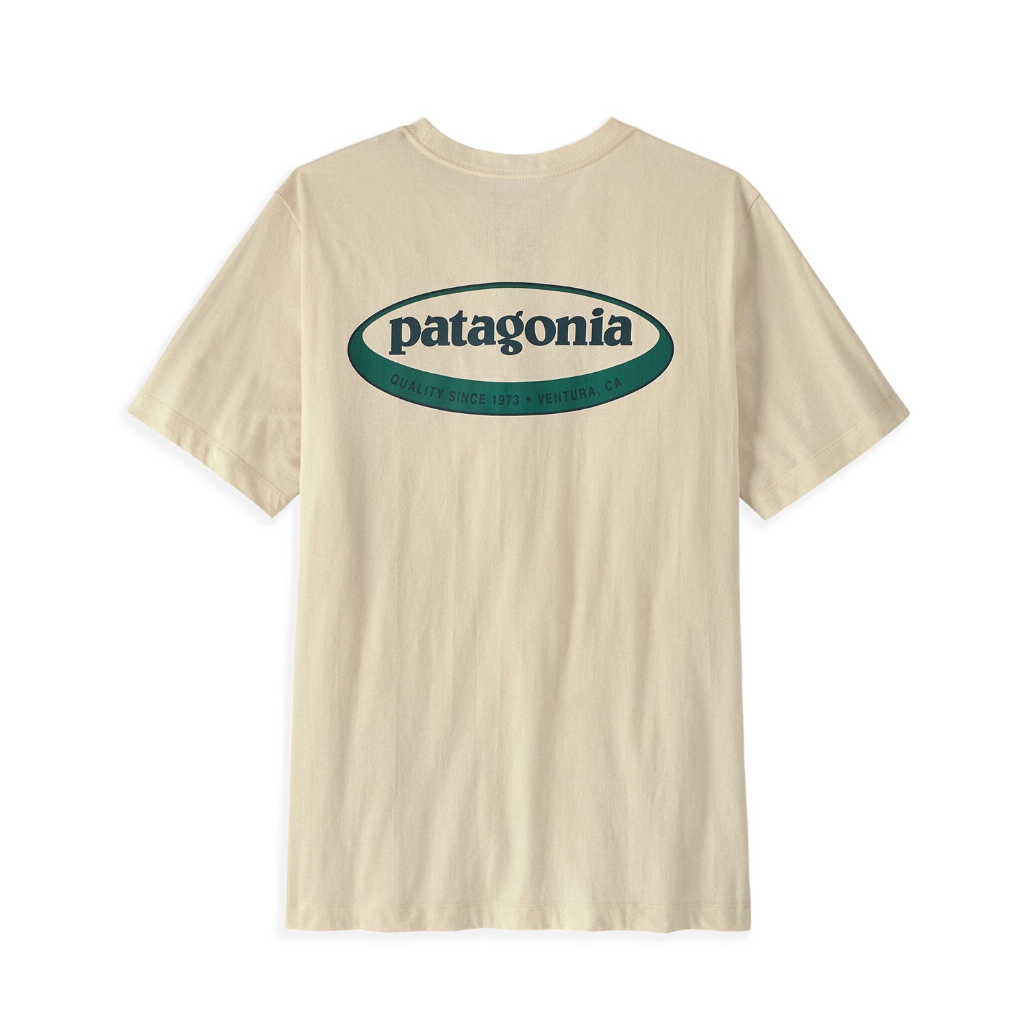 Patagonia 95 Oval Logo T-Shirt Undyed Natural  - 37847-UDNL