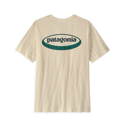 Patagonia 95 Oval Logo T-Shirt Undyed Natural  - 37847-UDNL