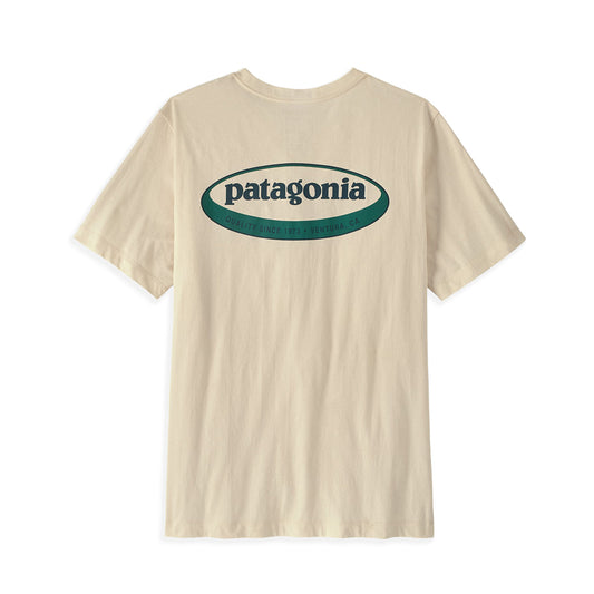 Patagonia 95 Oval Logo T-Shirt Undyed Natural  - 37847-UDNL