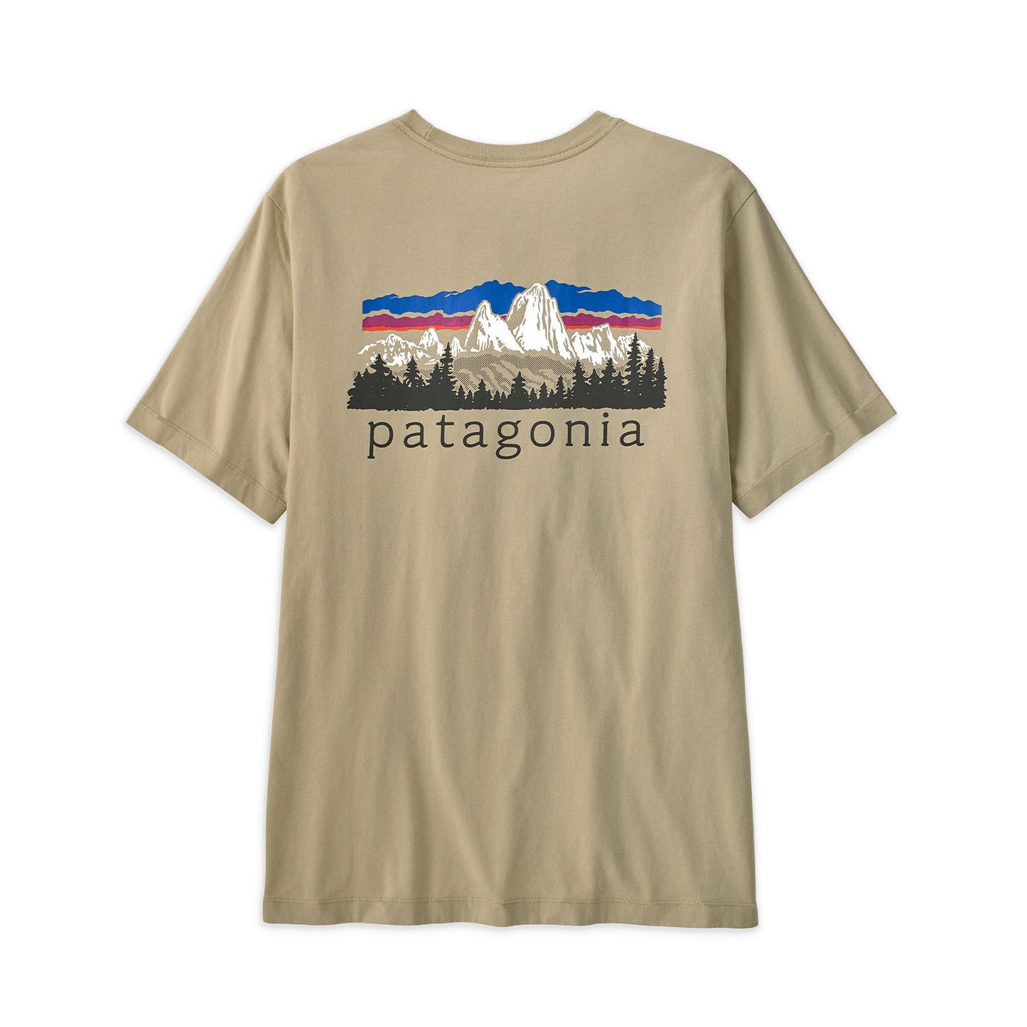 Patagonia Fitz Roy Foothills T-Shirt Weathered Stone  - 37887-WSTO