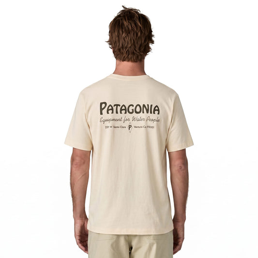 Patagonia Water People Banner T-Shirt Undyed Natural  - 37892-UDNL