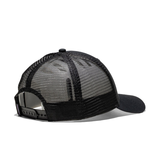 Patagonia P-6 Logo LoPro Trucker Hat Black  - 38283-BLK