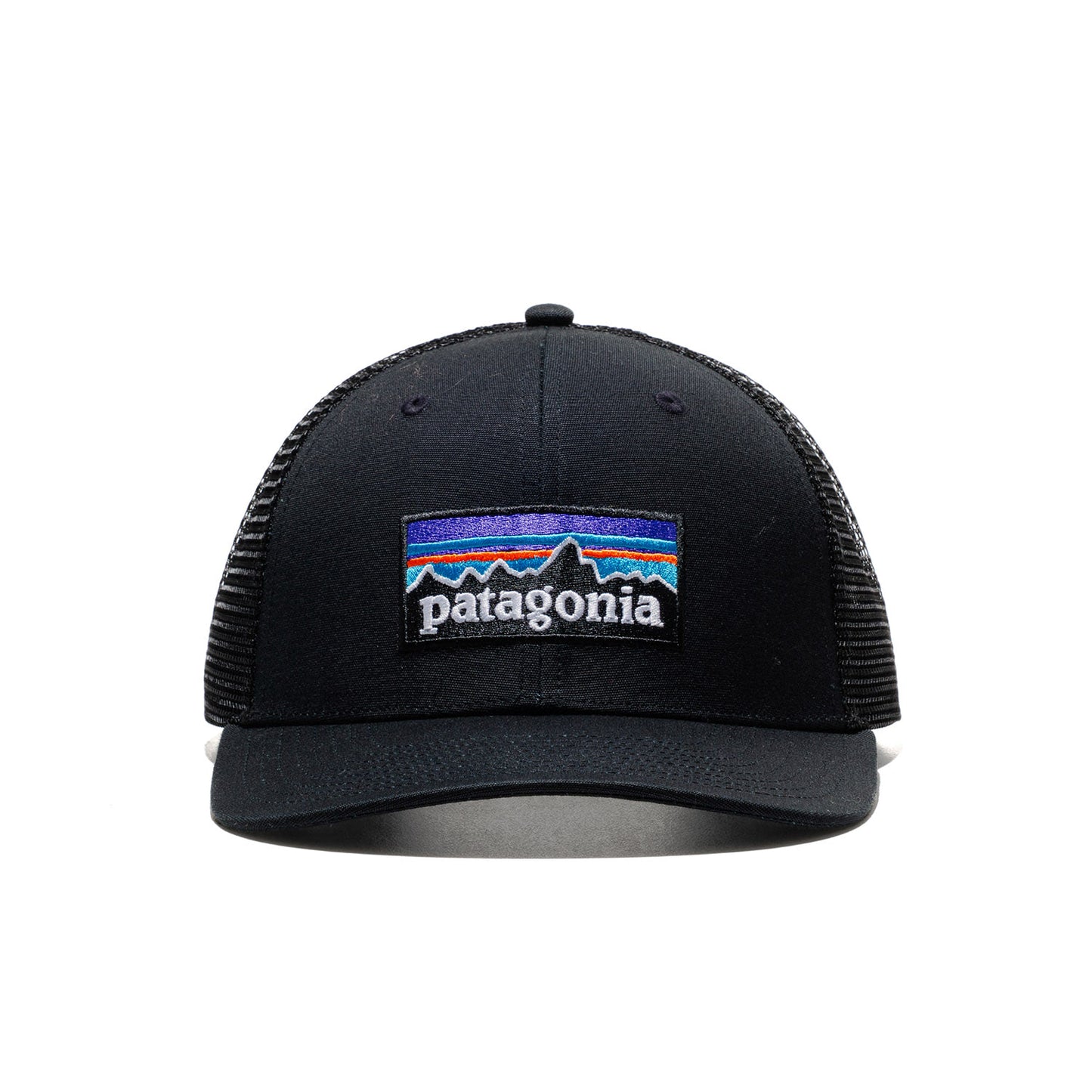 Patagonia P-6 Logo Trucker Hat Black  - 38289-BLK
