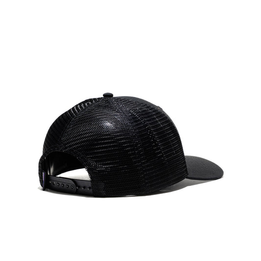 Patagonia P-6 Logo Trucker Hat Black  - 38289-BLK