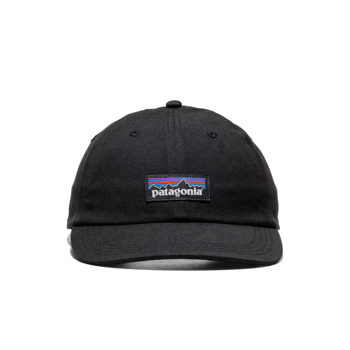 Patagonia P-6 Label Trad Cap Black  - 38296-BLK