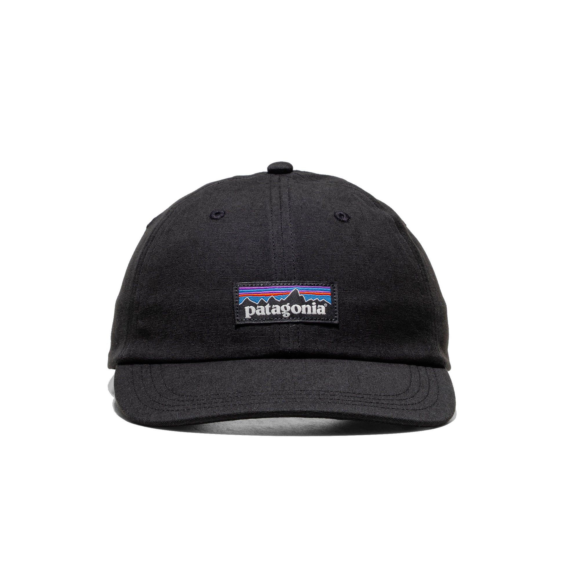 Patagonia P-6 Label Trad Cap Black  - 38296-BLK