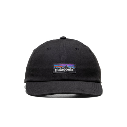 Patagonia P-6 Label Trad Cap Black  - 38296-BLK
