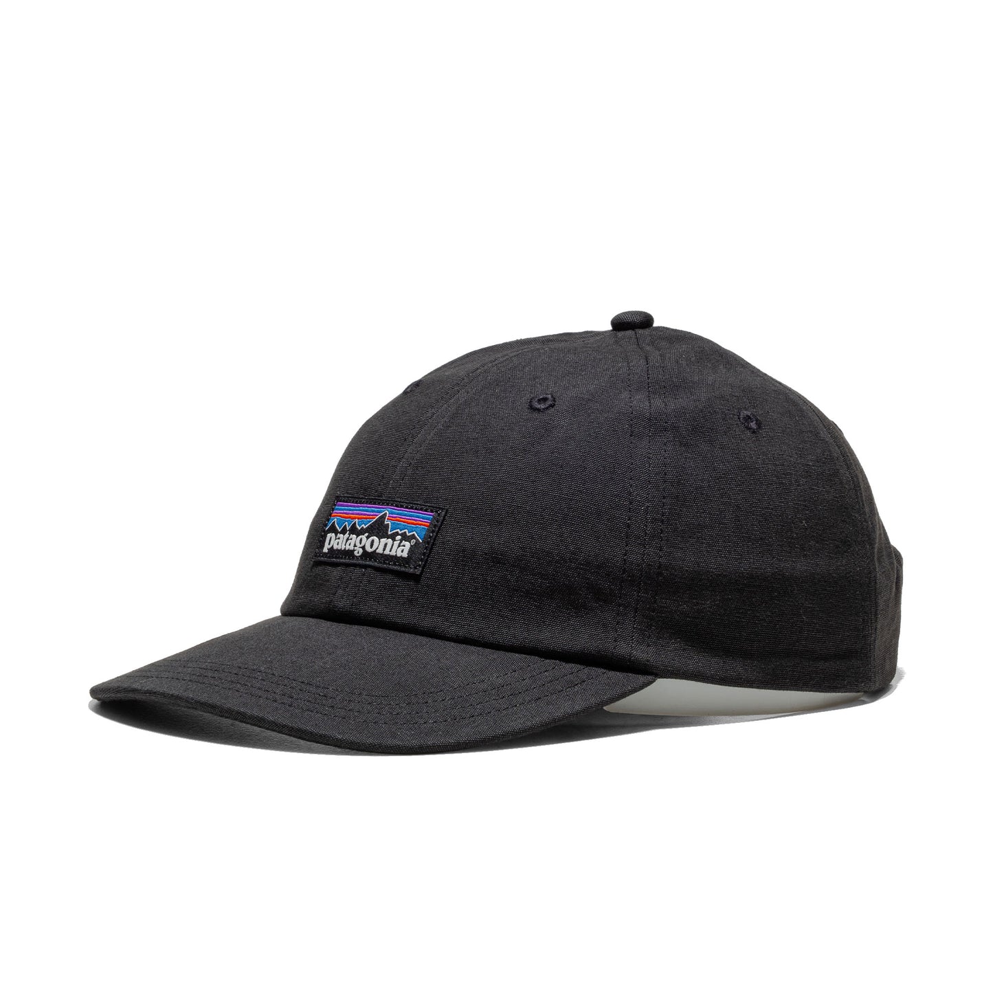 Patagonia P-6 Label Trad Cap Black  - 38296-BLK