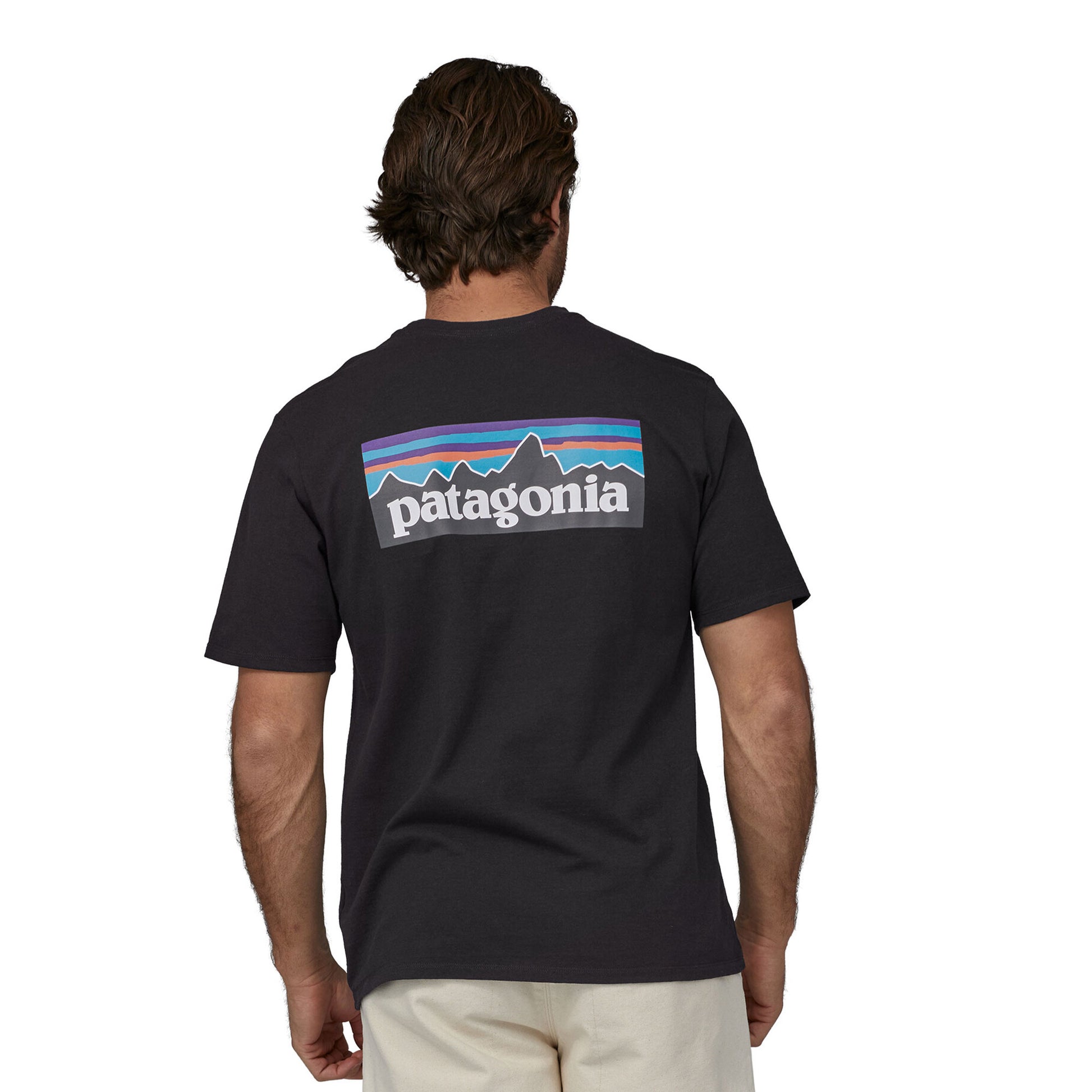 Patagonia P-6 Logo Responsibili-Tee Black  - 38504-BLK