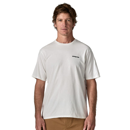 Patagonia P-6 Logo Responsibili-Tee Fiber White  - 38504-FBWI