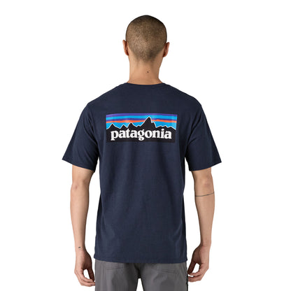 Patagonia P-6 Logo Responsibili-Tee New Navy  - 38504-NENA
