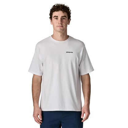 Patagonia P-6 Logo Responsibili-Tee White  - 38504-WHI